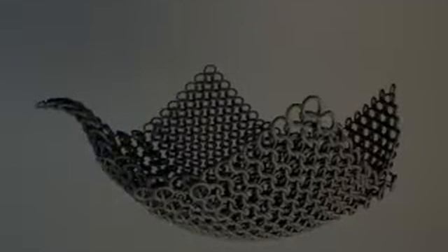 Chain Mail Bowl Creation available on Shapeway смотреть онлайн