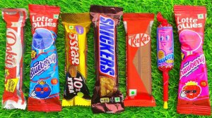 Мультики для малышей. Распаковка Конфеток Кит-Кат, Твикс #7. Мультики для детей смотреть онлайн