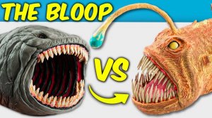 Лепим Блупа и Морского МОНСТРА из Пластилина