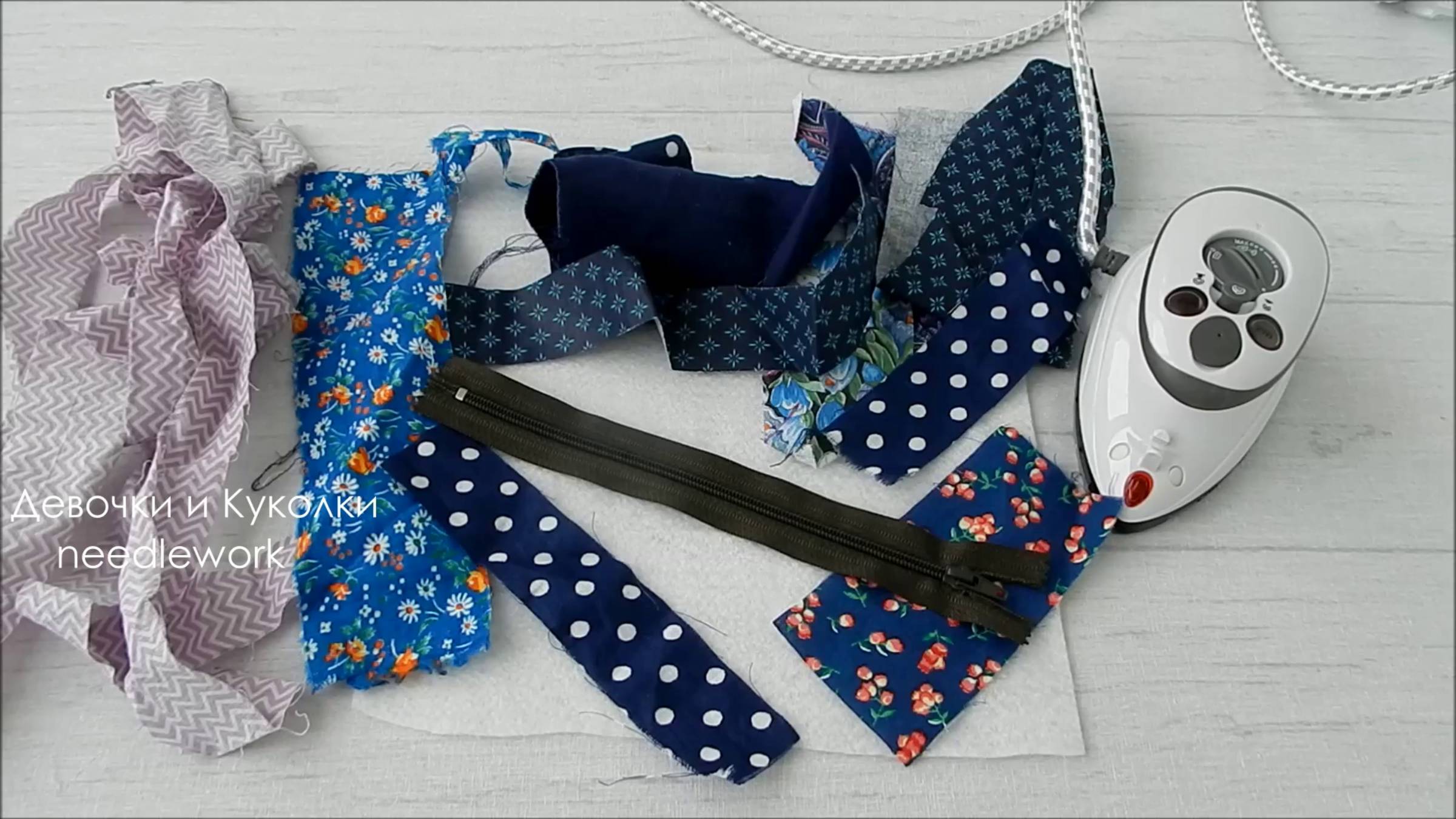 А если какопили много разных лоскутиков можно сшить нужную вещичку! Косметичка на молнии Крейзи.