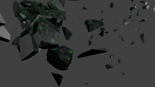 Blender cell fracture Shatering a cube смотреть онлайн