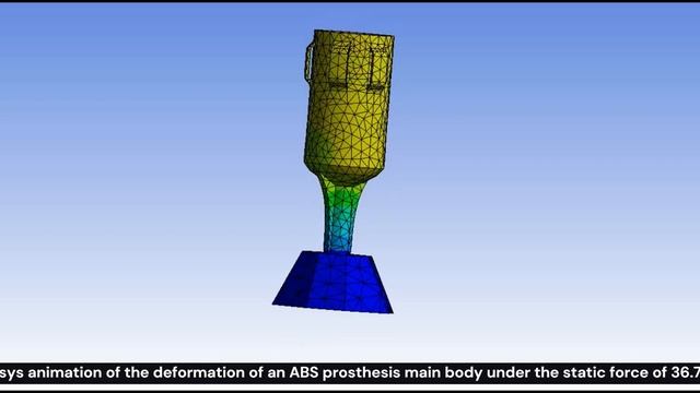 Ansys animation of total deformation of main body prosthesis смотреть онлайн