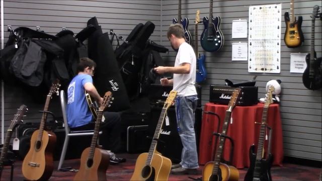 Hanging at the shop playing a Gibson ES335TD with Marshall Half Stack смотреть онлайн