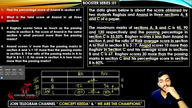 BOOSTER SERIES (QA) 01 BY RAM SIR [ USEFUL FOR IBPS PO/CLK, RRB PO/CLK, SBI PO/CLK, RBI ETC ] смотреть онлайн