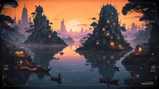 City Of Aginarah 2 - Relaxing Synthwave Scifi Ambient