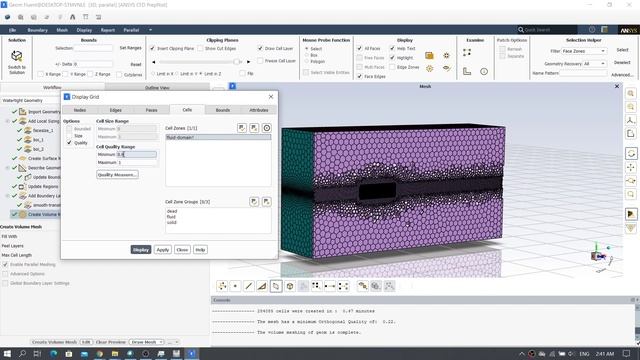(60fps) Getting started: Ship resistance using VOF in Ansys Fluent смотреть онлайн