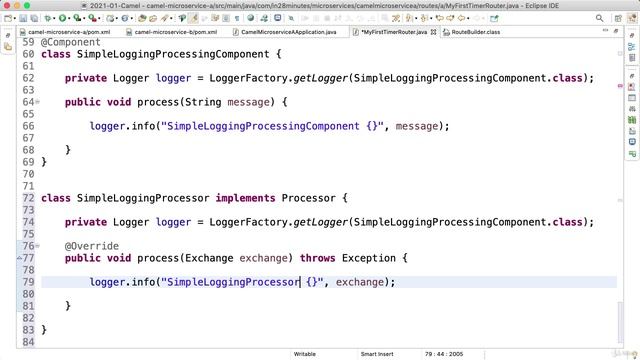 1_6. Step 05 - Processing using Camel Processors in Camel Routes смотреть онлайн