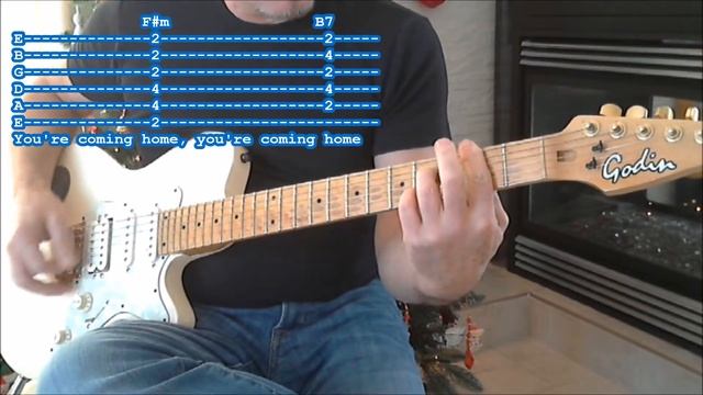 It Won't Be Long, The Beatles, Guitar lesson (tabs and lyrics) смотреть онлайн