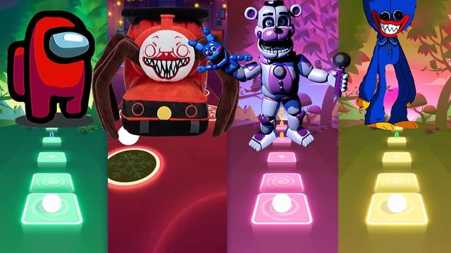 Among Us (Plan B) x Choo-Choo Charles (Big Time) x Freddy Fazbear x Poppy Playtime Huggy Wuggy смотреть онлайн