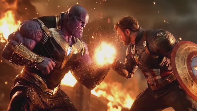 Мстители: Финальная битва. Улетный трейлер от нейросети. CoreVision AI