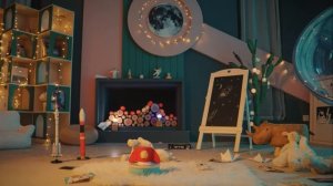 Интерактивная развивалка для детей "Ракета", движение, счет, цвета