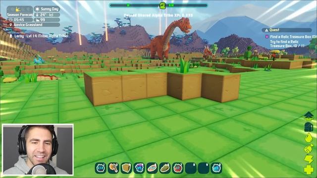 PTERANODON TAME GONE WRONG! - PixARK Gameplay Part 2 | Pungence смотреть онлайн