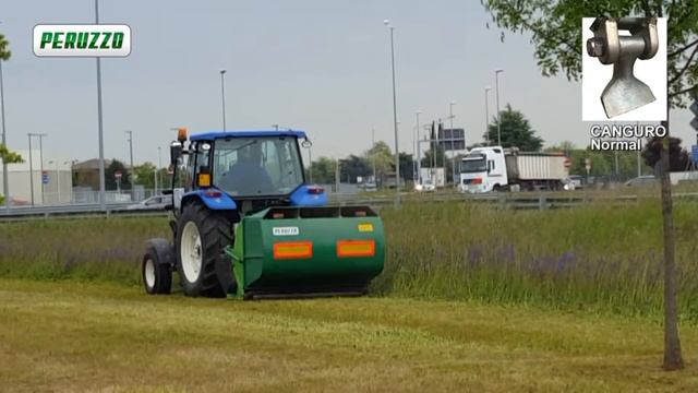 Косилка цеповая с травосборником Peruzzo CANGURO Normal 1600 смотреть онлайн