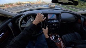 2016 Infiniti QX70 / Инфинити Ку Икс 70 3.7 турбо автомат 333 л.с. | Тест-драйв от первого лица