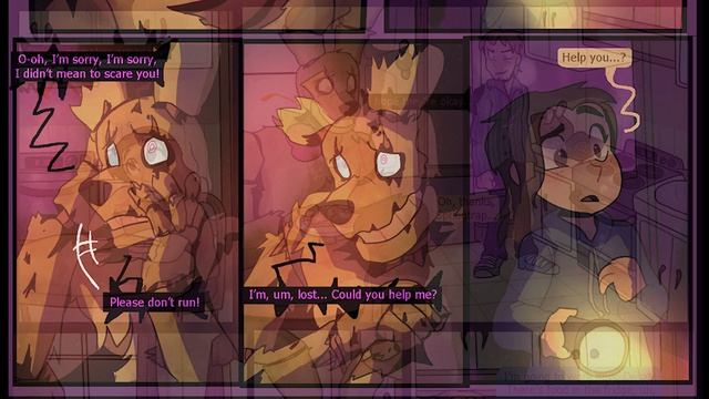 СПРИНГТРАП и ДЕЛИЯ. Лучший комикс. Видео-обзор. 1 Часть. Springtrap And Deliah.