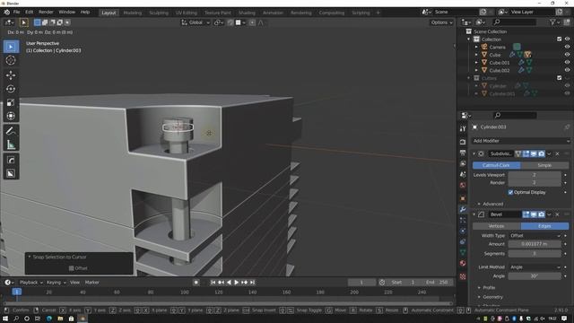 Blender 2.91 HardOps örnek-5 смотреть онлайн