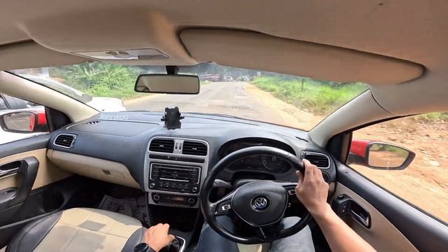Volkswagen Polo TDI | POV Test Drive | Turbo Charged Engine | Diesel Manual | Narrow road | Jonnxo смотреть онлайн