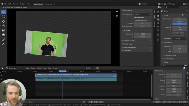 VSE Image Transform Tools - NEW in Blender 3.0! (Conversational Style!) смотреть онлайн
