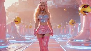 Внутри аркады. AI Art Of Cinematic Beauty