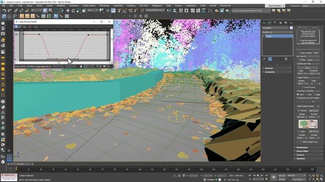 How to quickly add fallen leaves to your 3ds Max scenes смотреть онлайн