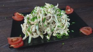 Нежный салат с куриным филе🥗💥