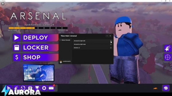 ROBLOX EXECUTOR : New Aurora X Byfron Bypass Script Exploit NO KEY! PC 2024