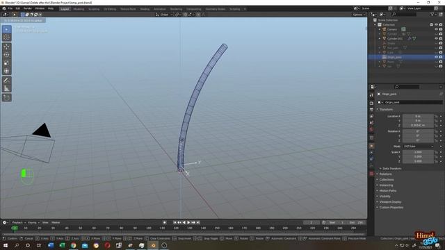 Blender Tutorial : How to Properly Bend an Object in Blender 2.93 ( Multiple Example ) смотреть онлайн