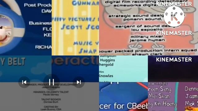Backyardigans B’s C, BTB, C: KND, JBMS, Lunar Jim, MFTL, NB, NJ, TU, YGG Credits Remix
