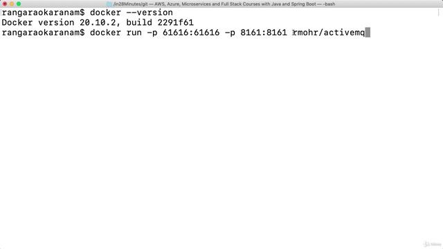 2_1. Step 01 - Launch ActiveMQ as a Docker Container смотреть онлайн