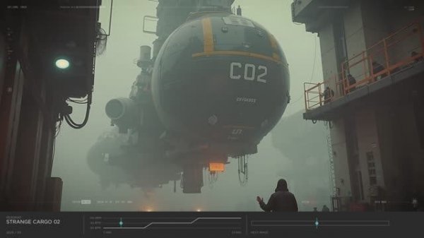 STRANGE CARGO 02 - Mysterious electro space music