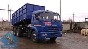 Самосвал с трехсторонней разгрузкой шасси Камаз-65115 (высокие борта)