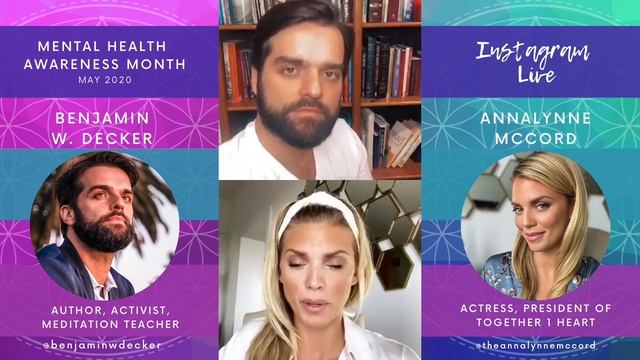 AnnaLynne McCord & Benjamin W. Decker - Mental Health Awareness смотреть онлайн