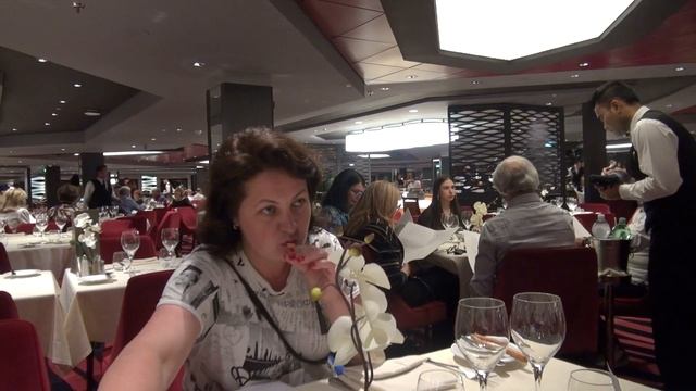 MSC Meraviglia. Меню в ресторане. смотреть онлайн