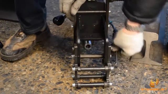 Рельсосверлильный станок Хайтек МРС-65 (сверление рельса Р65) смотреть онлайн