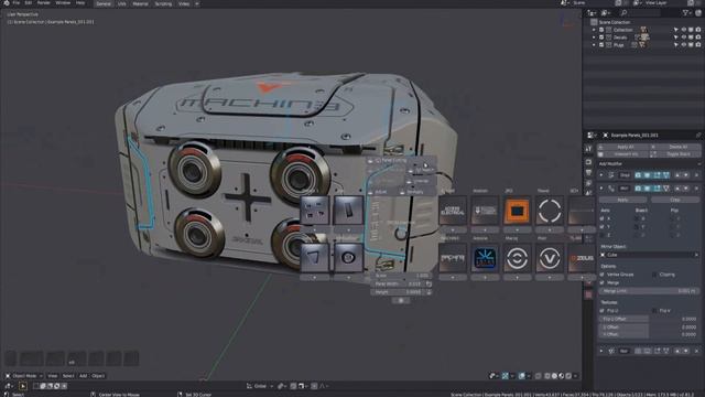 DECALmachine 1.9 - Panel Cutting