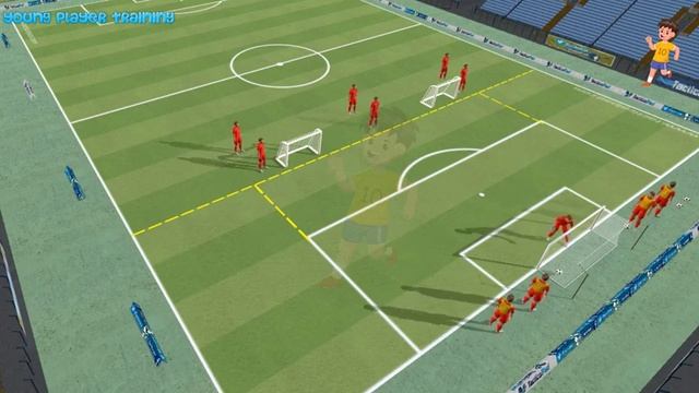 ФК Барселона - U12-13 - 3v2 на трое ворот смотреть онлайн