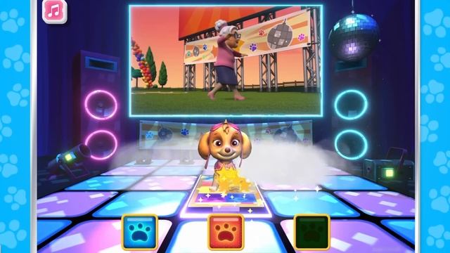 Skye's Dance Party Part 2 - PAW Patrol Academy - App for Kids смотреть онлайн