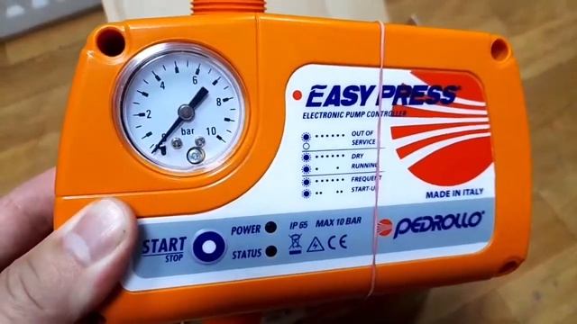 Регулятор давления Pedrollo EASY PRESS 2 смотреть онлайн