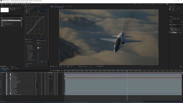 DoF, aerial perspective, & camera shake in After Effects - VFX Plane Part 06 [Deprecated Workflow] смотреть онлайн