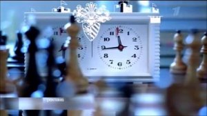 Рекламная заставка (Первый Канал Сентябрь осень день шахматный клуб)