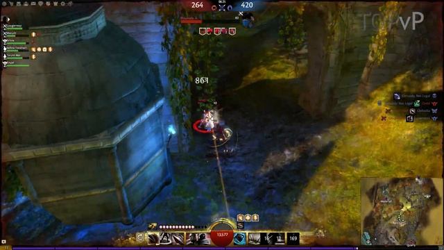 Guild Wars 2 sPvP - Thief BWE3 - Sword Trapper Advanced Tactics смотреть онлайн
