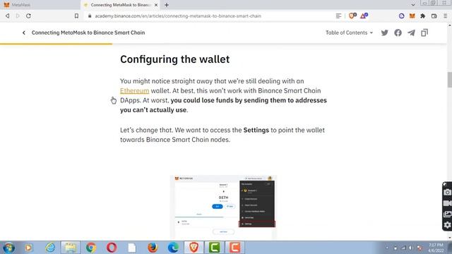 How to add Binance Smart Chain to Metamask Wallet? A Live Demo смотреть онлайн