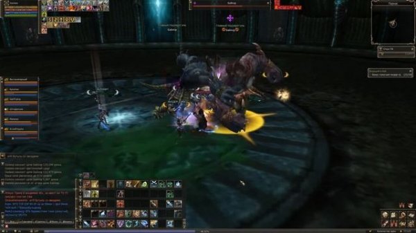 Lineage 2 Helios Airin Убиваем байлора