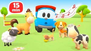 Добрые песенки для детей. Поют Грузовичок Лева, машинки, роботы и ты!