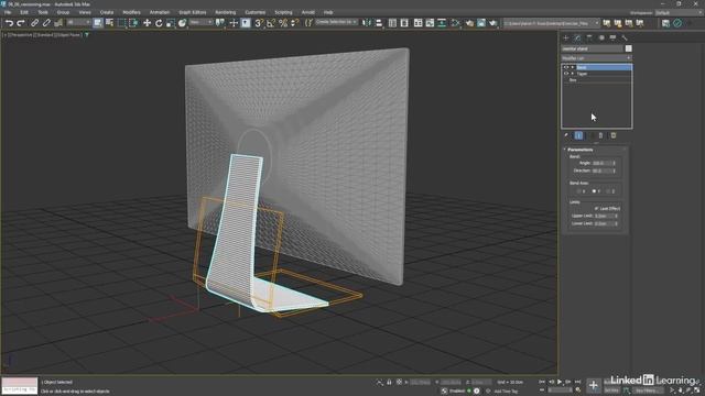 43 - Преобразование параметрического объекта в полигональный объект в 3ds Max 2025 смотреть онлайн