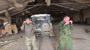 Дацик в зоне СВО проводит для наших бойцов силовые тренировки