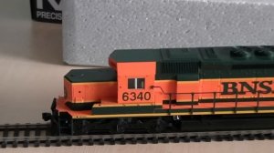 Kato EMD SD40-2 Diesel Locomotive BNSF Review (HO Gauge) HD (400th Video)