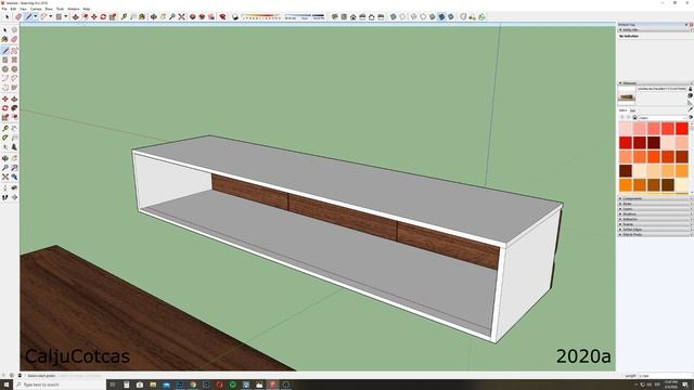 Live Edge TV Stand Modeling In Sketchup ( Kobeomsuk Furniture ) смотреть онлайн