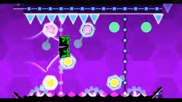 Geometry Dash - Demon 70% - Hexagon Force v2 By Neptune - I really hate this level смотреть онлайн