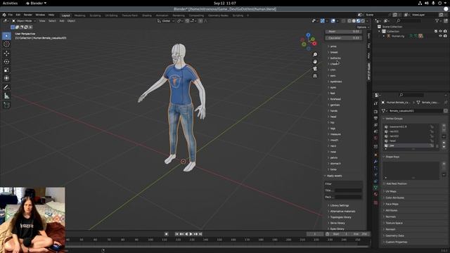 Gen Two - MPFB2 (MakeHuman Plugin for Blender) + Godot - IDKLOL 08 смотреть онлайн
